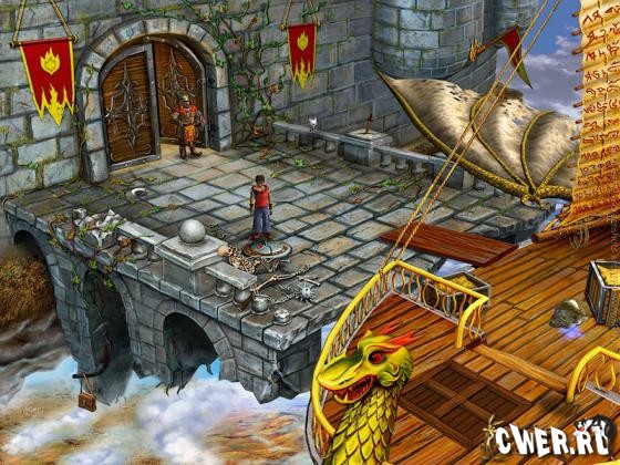 скриншот игры Алладин и волшебный череп