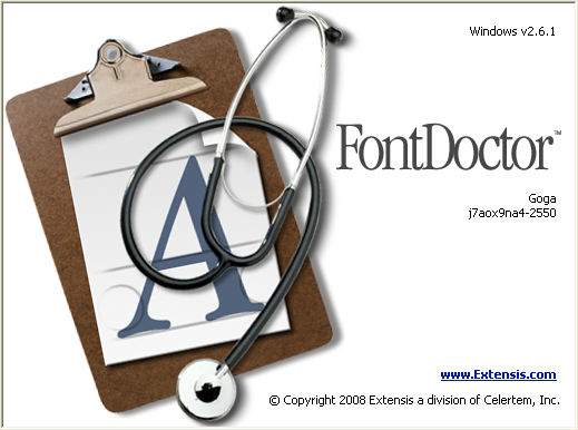 FontDoctor for Windows v2.6.1