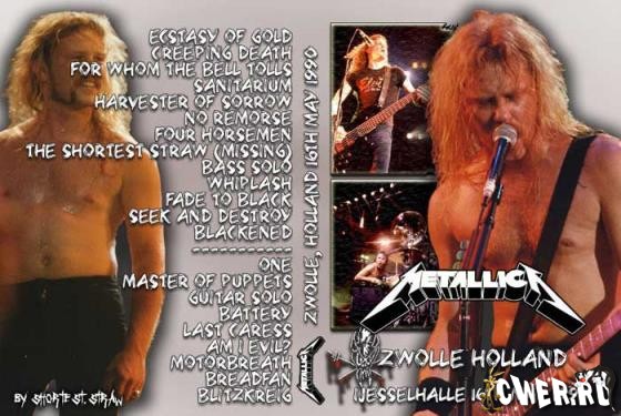 Metallica DVD Covers (1983-2007)