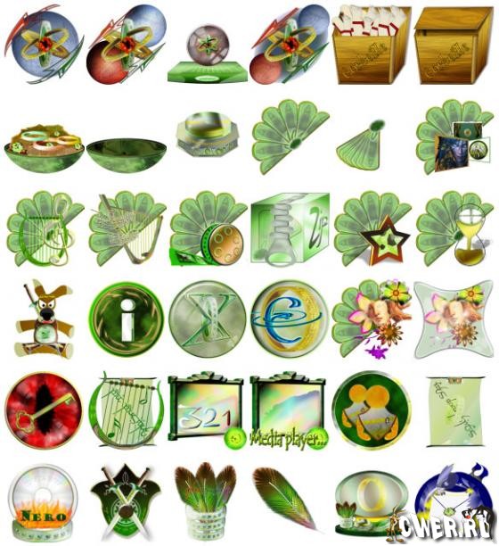 Emerald Icons Pack