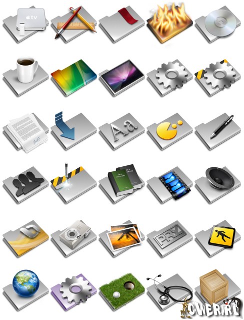 Pry Aluminium Icons