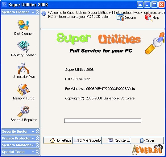 Super Utilities Pro 2008 8.0.1981