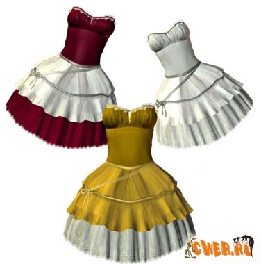 Dresses - PNG Clipart for Photoshop