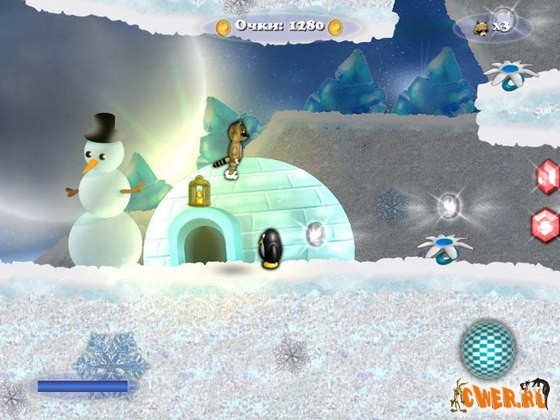 скриншот игры Крошка енот