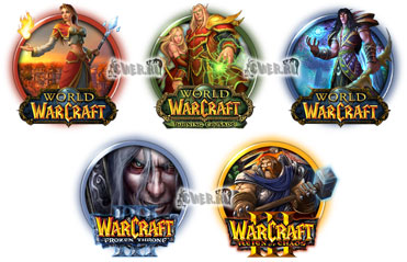 WarCraft Icons иконки WOW 
