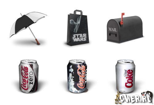 City life & Coca sets Icons