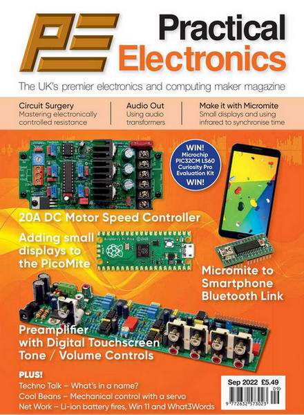 Everyday Practical Electronics №9 September сентябрь 2022