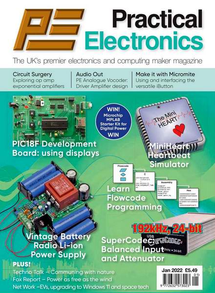Everyday Practical Electronics №1 January январь 2022