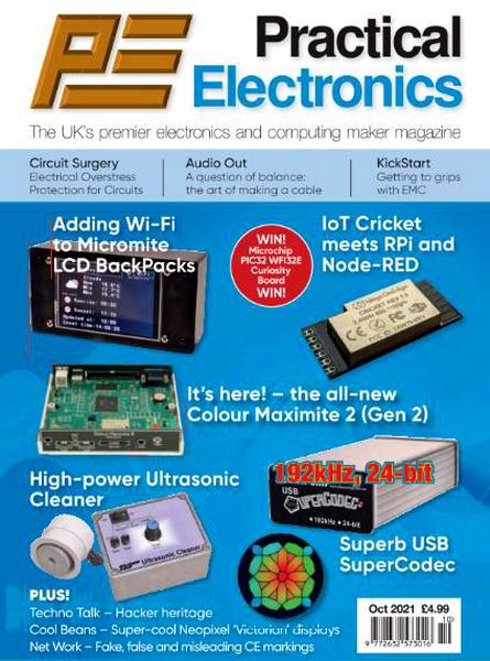 Everyday Practical Electronics №10 October октябрь 2021