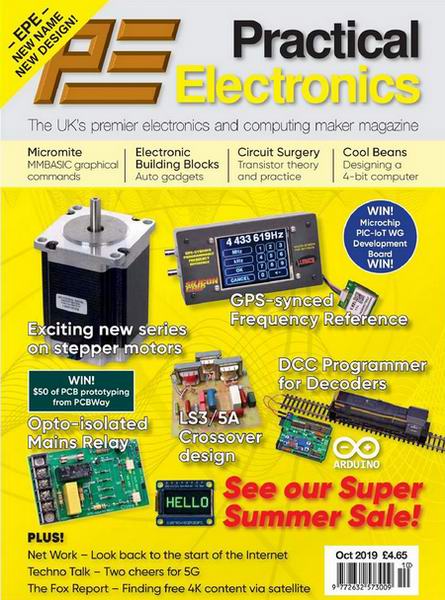 Everyday Practical Electronics №10 October октябрь 2019