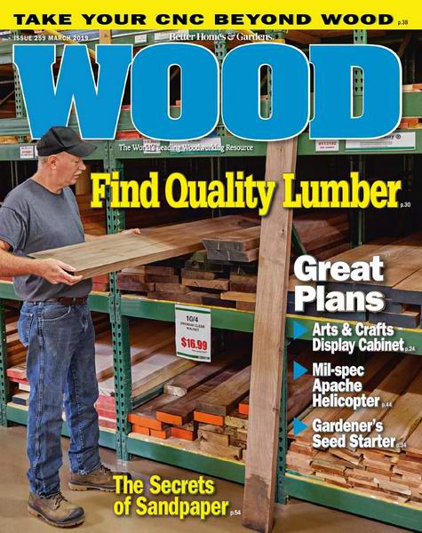 Wood Magazine №259 March март 2019
