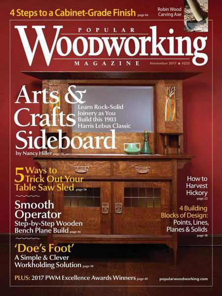 Popular Woodworking №235 November ноябрь 2017