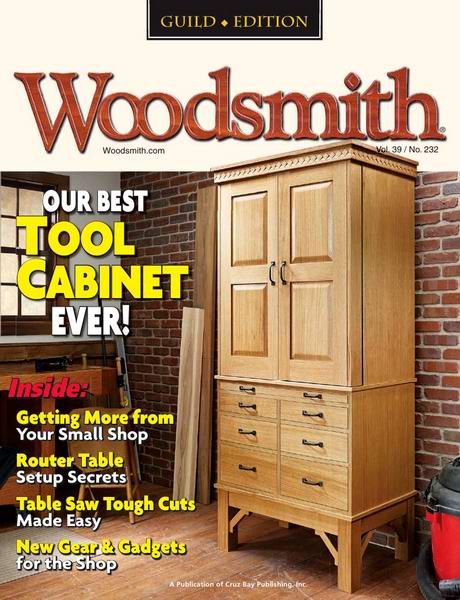 журнал Woodsmith №232 August-September август-сентябрь 2017