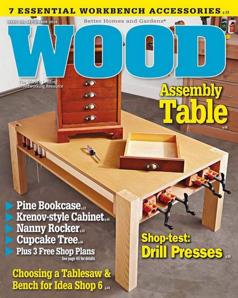 Wood Magazine №241 September сентябрь 2016