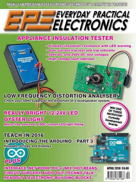 Everyday Practical Electronics №4 April апрель 2016