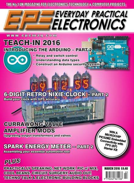 Everyday Practical Electronics №3 March март 2016
