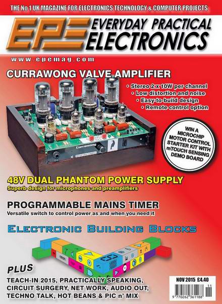Everyday Practical Electronics №11 November ноябрь 2015