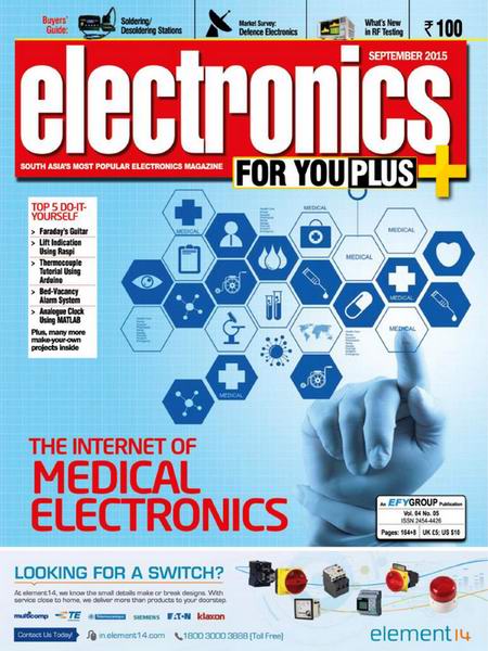 Electronics For You №9 сентябрь september 2015