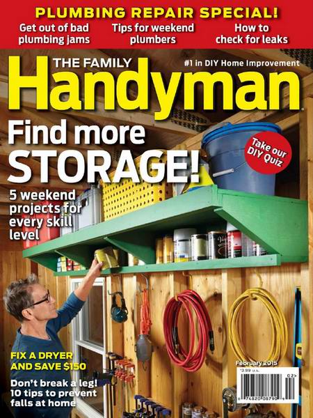 The Family Handyman №555 February февраль 2015