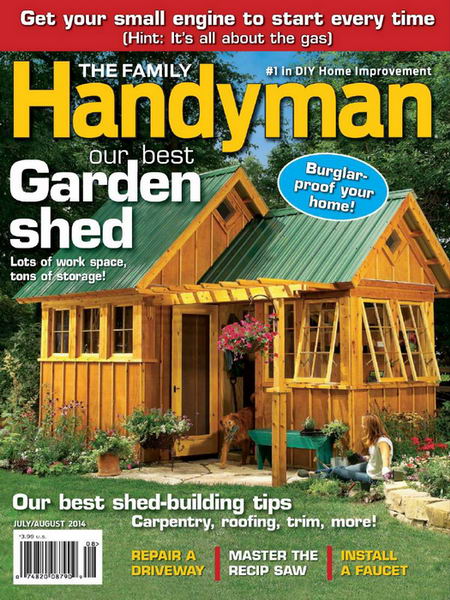 The Family Handyman №550 July-August июль-август 2014