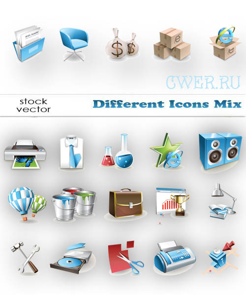 Different  Icons  Mix