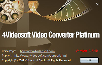4Videosoft Video Converter Platinum 3.3.10