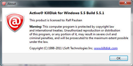 Active@ KillDisk Professional Suite 5.5.1