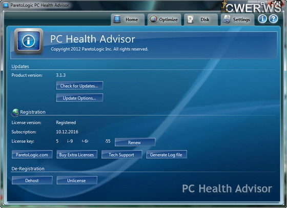 ParetoLogic PC Health Advisor 3.1.3