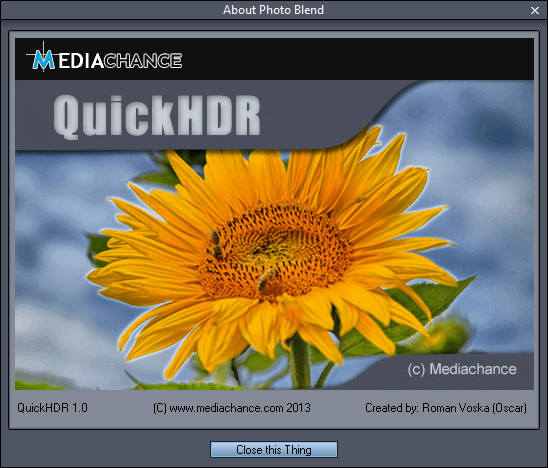 MediaChance Quick HDR