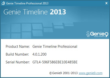 Genie Timeline Pro 2013
