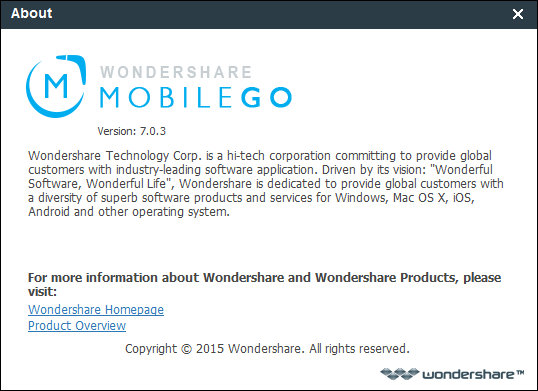 Wondershare MobileGo