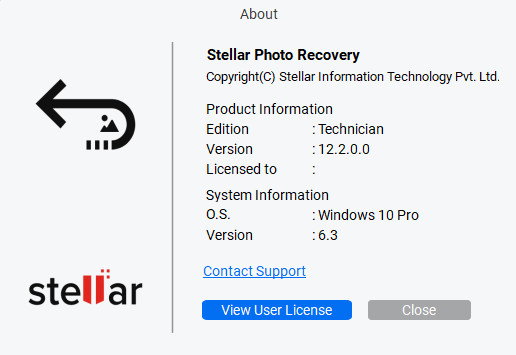 Stellar Photo Recovery