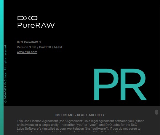 DxO PureRAW 3.8.0.30 free