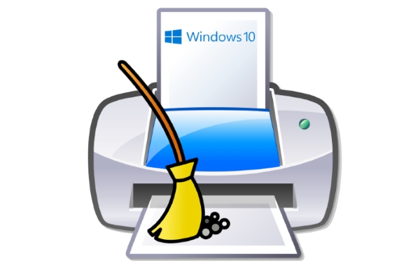 Как очистить очередь печати в Windows 10