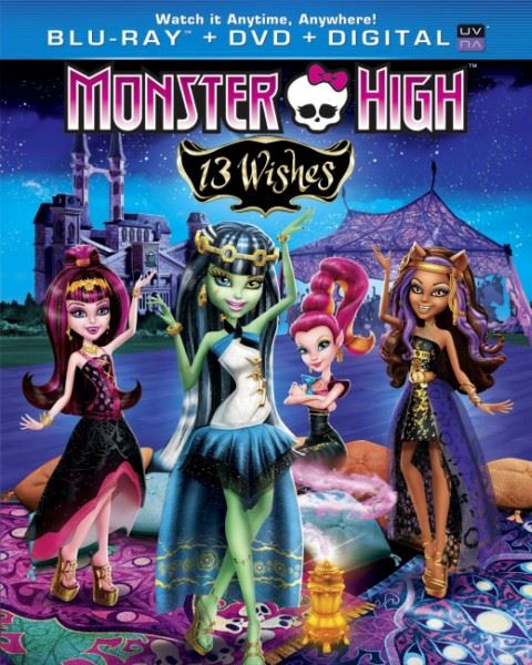 Школа монстров: 13 Желаний / Monster High: 13 Wishes (2013/BDRip/720p/HDRip/1400Mb/700Mb)