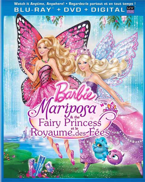 Barbie: Марипоса и Принцесса-фея / Barbie: Mariposa & The Fairy Princess (2013/BDRip/HDRip)