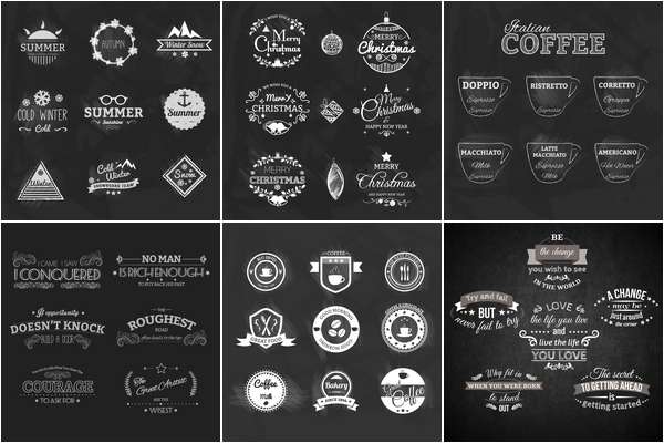 Black and white badges (Cwer.ws)