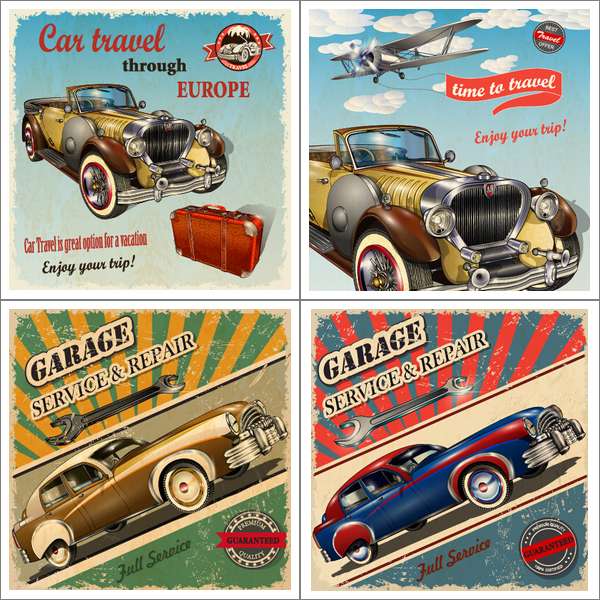 Various Retro Cars (Cwer.ws)