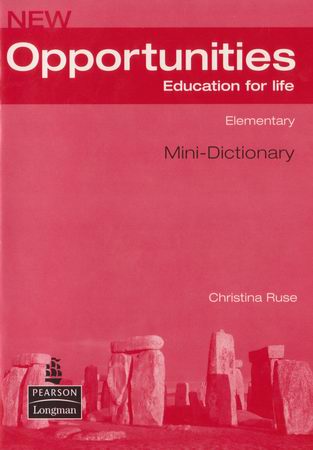 New Opportunities Elementary Mini-Dictionary