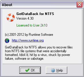 Runtime GetDataBack