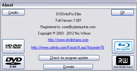 DVDInfoPro Elite