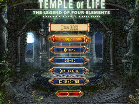 Temple of Life: The Legend of Four Elements