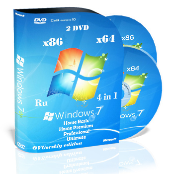 Microsoft Windows 7 SP1 4in1 Original 05.2013 by OVGorskiy®