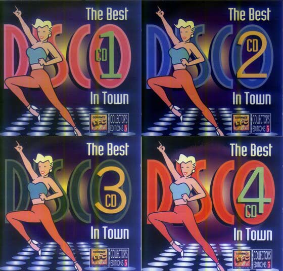 скачать The Best Disco In Town. 4CD Box Set (1996)