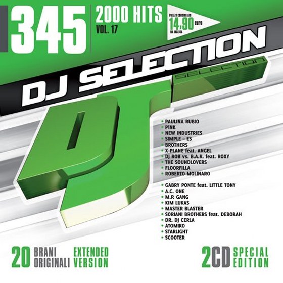 скачать  DJ Selection 345 (2000 Hits Vol 17) (2012)