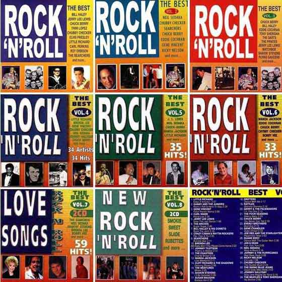 скачать Rock'n'Roll The Best vol. 1-8 (1990)