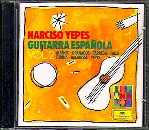 Narciso Yepes. Guitarra Espanola: 5CD box (1992)