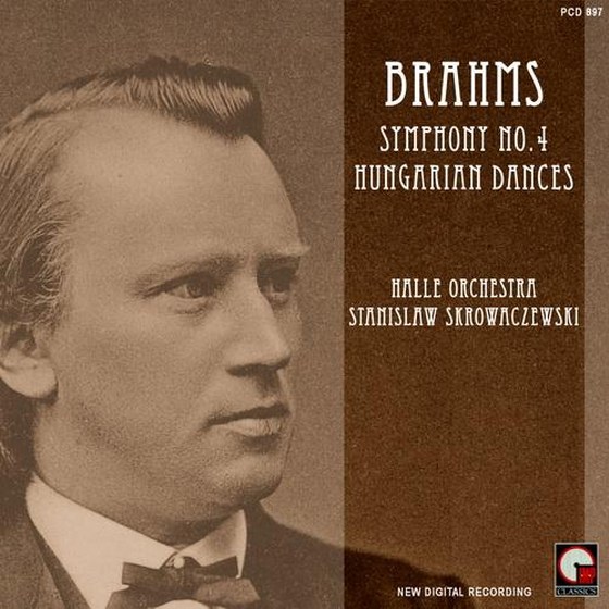 Skrowaczewski & Halle Orchestra. Brahms Symphony No 4 Hungarian Dances (1987)