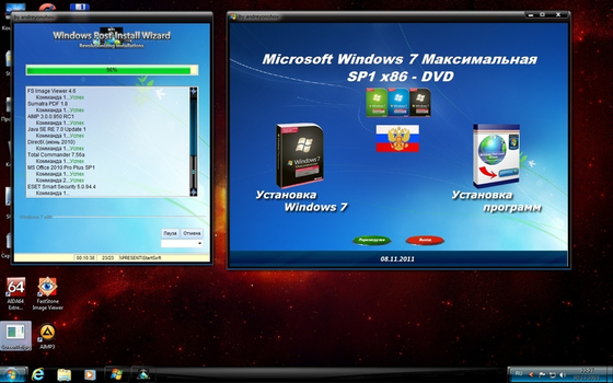 Windows 7 Ultimate SP1 Plus WPI by StartSoft v 21.12.11