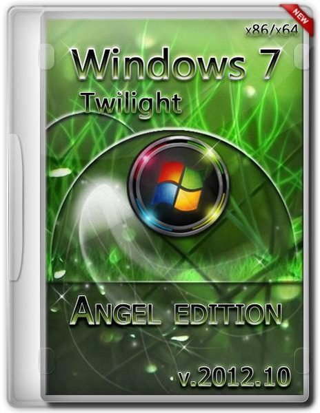 Windows 7 Twilight Angel Edition 2012.10